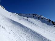 Piste noire au télésiège Leppleskofel