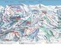 Plan des pistes Adelboden/Lenk – Chuenisbärgli/Silleren/Hahnenmoos/Metsch