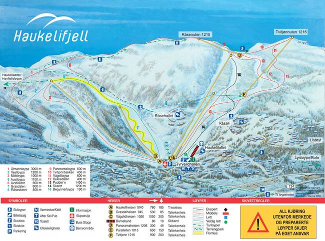 Haukelifjell Skisenter Haukelifjell Skisenter
