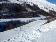 Piste de ski de fond à Les Menuires