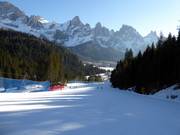 Piste d’entraînement facile Bellaria dans le secteur Ces