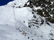 Skalnaté Pleso-Lomnické Sedlo - 2 places | Télésiège à pinces fixes