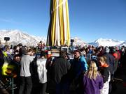 Après-ski au Giggijoch avant la descente vers la vallée