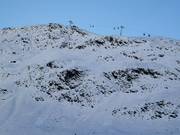 Zone freeride depuis la Hohe Mut