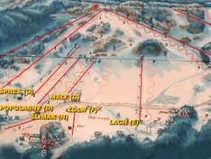 Plan des pistes Sucha Dolina – Kosarzyska (Piwniczna-Zdrój)