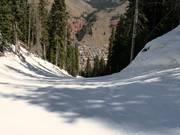 Piste difficile Mine Shaft