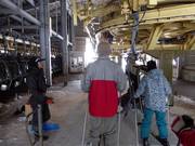 Lors de l’embarquement, on est accueilli chaleureusement.