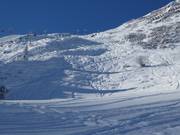 Vue sur l’itinéraire de ski Standard