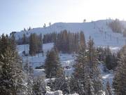 Vue sur le domaine skiable Soda Springs