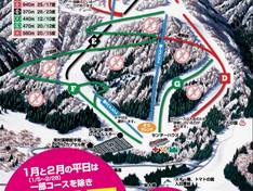 Plan des pistes Sakae Club