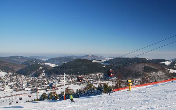 Meilleur domaine skiable dans l' arrondissement de Waldeck-Frankenberg – Évaluation Willingen – Ettelsberg
