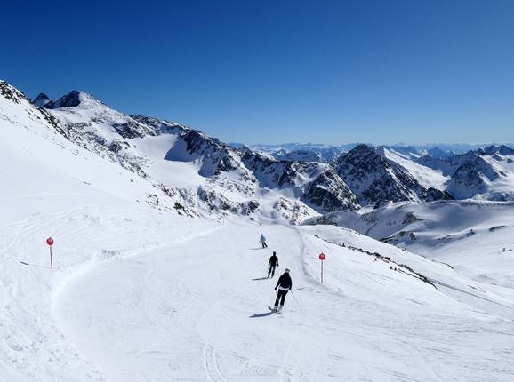 Panorama au Gaiskarferner