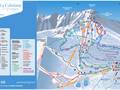 Plan des pistes La Colmiane