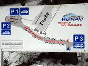 Panneau d’orientation à l’entrée