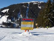 Signalisation à Gerlos