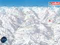 Plan des pistes Saalbach Hinterglemm Leogang Fieberbrunn (Skicircus)