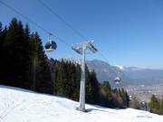 Hausbergbahn - 8 places | Télécabine (monocâble à mouvement unidirectionnel)