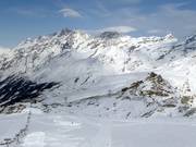 Vue depuis le Furggsattel jusqu'au Rothorn