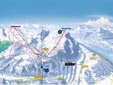 Plan des pistes Stoos – Fronalpstock/Klingenstock