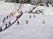 Tapis roulant à côté du Village Platter