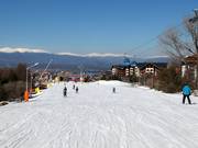Piste de retour en vallée très facile Ski road №1