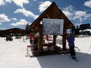 Station d'information en montagne