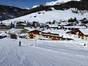 À Hinterthal, les hôtels se trouvent juste de l'autre côté de la rue.