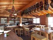 Terminer la journée de ski dans la Grasgehrenhütte