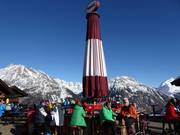 Bar à parasols à la Gampe Alm