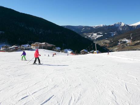 Domaines skiables pour les débutants dans les Alpes du Val Sarentino (Sarntaler Alpen) – Débutants Reinswald (San Martino in Sarentino)