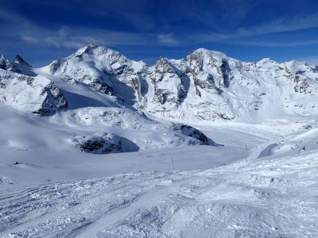 Domaines skiables pour skieurs confirmés et freeriders Alpes de Livigno – Skieurs confirmés, freeriders Diavolezza/Lagalb