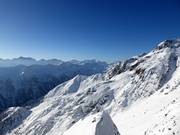 Vue imprenable depuis la station supérieure Pejo 3000