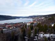 Åre avec le lac Åresjön