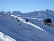 Flexenbahn (Stuben <> Zürs) - 10 places | Télécabine avec sièges chauffants (monocâble à mouvement unidirectionnel)