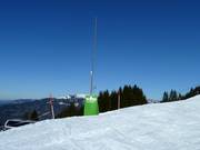 Lance à neige à Mellau