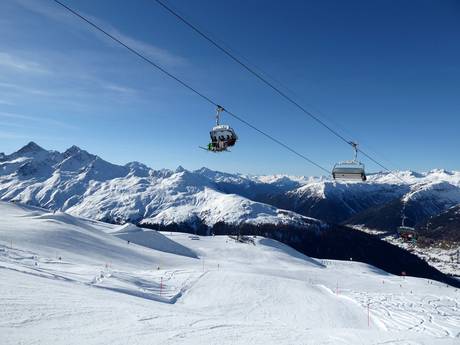 Alpes du Plessur: Évaluations des domaines skiables – Évaluation Jakobshorn (Davos Klosters)