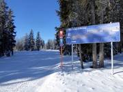 Piste de ski de fond d'altitude Roßbrand