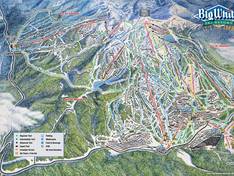 Plan des pistes Big White