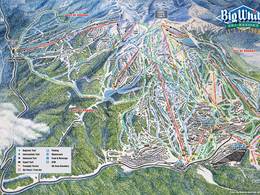 Plan des pistes Big White