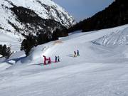 Cours de ski pour enfants au téléski Gampenlift