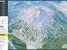 Plan des pistes Mt. Bachelor