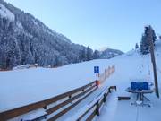 Espace facile pour enfants et débutants au téléski Sonnbichllift à Bichlbach