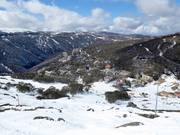 Vue sur les hébergements à Falls Creek