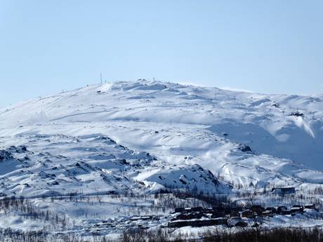 Norrbotten: Taille des domaines skiables – Taille Riksgränsen