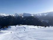 Piste facile Gabi au télésiège combiné Hoher Turm