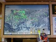 Plan des pistes détaillé avec affichage de l’état