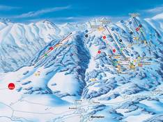 Plan des pistes Fanningberg