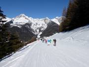 Piste de liaison depuis Almboden jusqu'à la station supérieure du K-Express