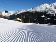 Très bonne préparation des pistes à Santa Caterina Valfurva