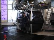 Les cabines sont également nettoyées pendant la journée.